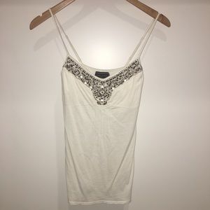 Ezra Fitch Beaded Tank Top